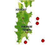 Phuket Inselkarte - Phuket Island Map